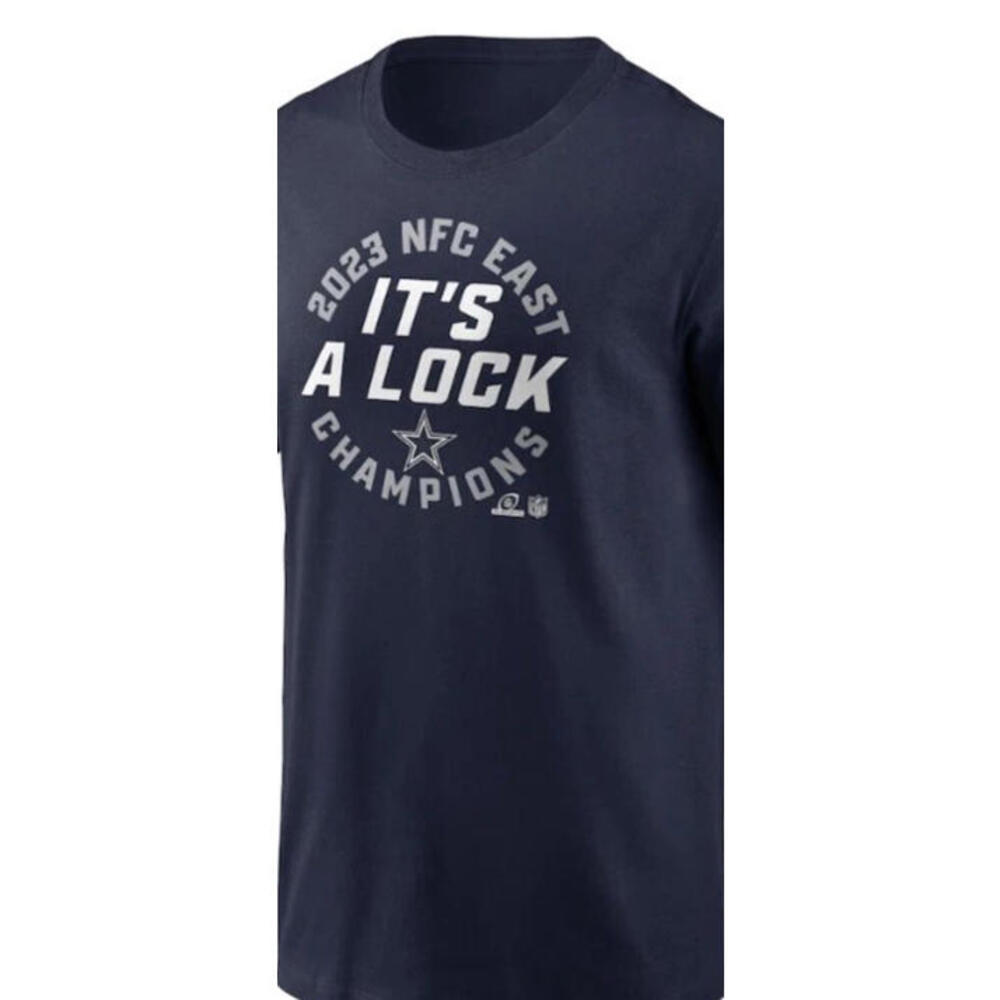 NWT Nike Men's Dallas Cowboys NFC East Champions Long Sleeve T-Shirt - X-large